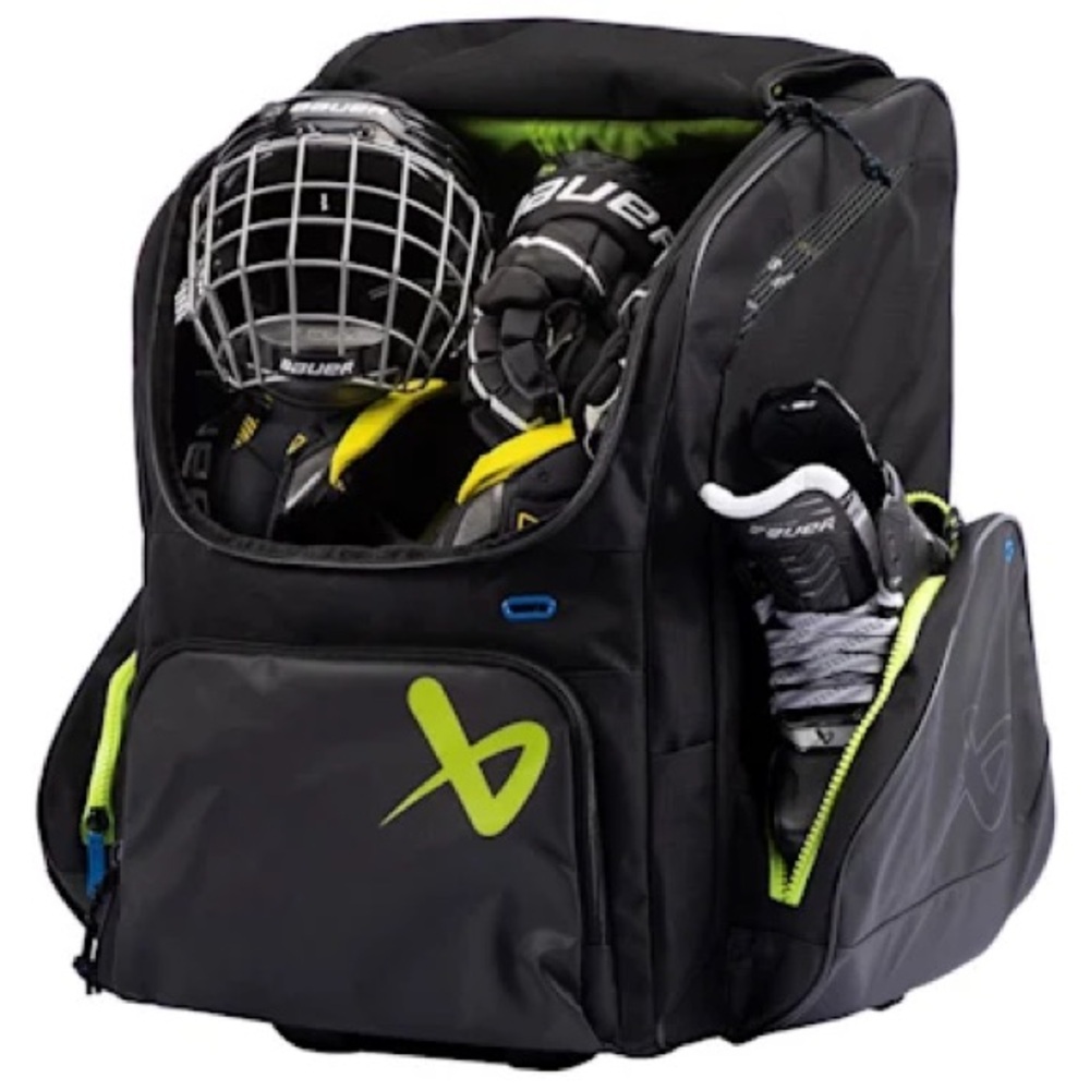 Bauer elite junior rolling backpack hockey